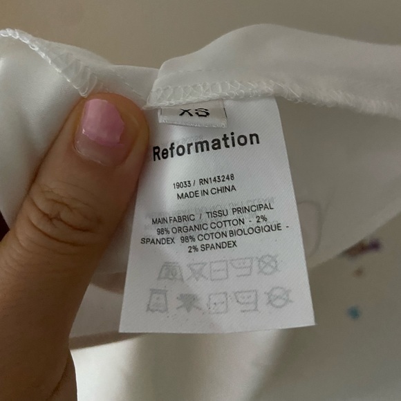 Reformation organic cotton dress. Xs - Picture 6 of 9